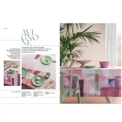 Avignone, Tovaglia antimacchia Cm.155x270, 10 posti - L'oca Nera 2