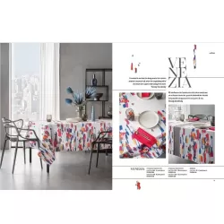 Venezia, Tovaglia antimacchia Cm.155x320, 12 posti - L'oca Nera 2