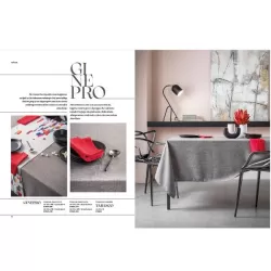 Ginepro, Tovaglia antimacchia Cm.155x270, 10 posti - L'oca Nera 2