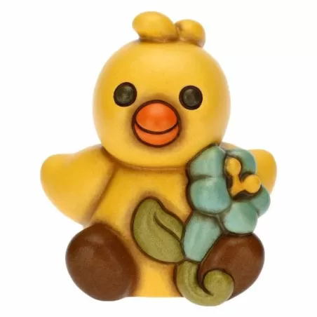 Pulcino con fiore, piccolo - Thun