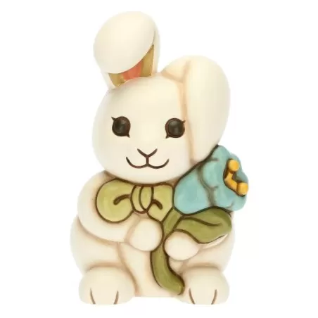 Coniglietta Joy con campanula, media - Thun