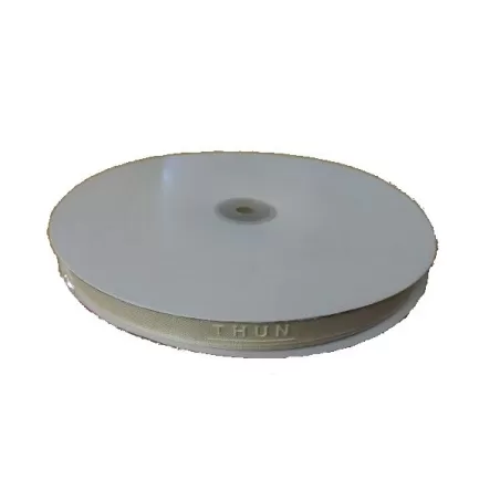 Nastro organza con bordi in raso Mm.10 bianco crema Mt.1- Thun