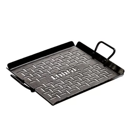 Piastra in acciaio di carbonio forata Cm.33x30 - Lodge