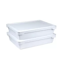 Set 2 contenitori sovrapponibili per lievitazione impasto - Ooni