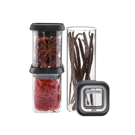 Set di barattolo per le scorte pantry, mini, 3 pezzi - Gefu