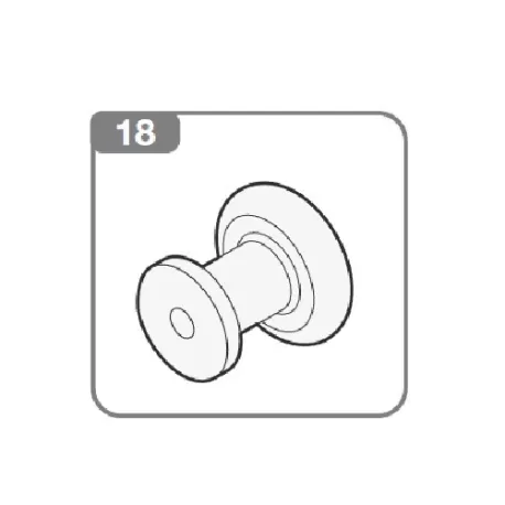18 Ricambio per tavolo copernico - Foppapedretti