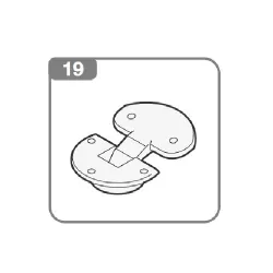 19 Ricambio per tavolo copernico - Foppapedretti