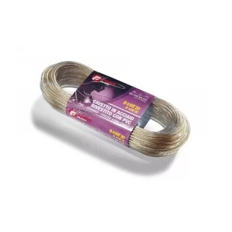 Cavetto stendere 4,0 Mt.10 trasparente