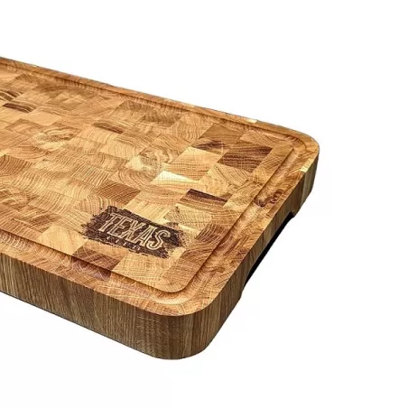 Tagliere professionale in legno massello Cm.40x24x3 - Texas Club