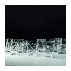 Meliting Pot, Bicchiere trasparente 6 pezzi - Zafferano