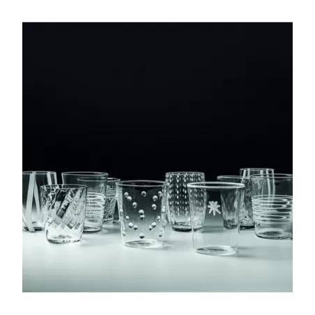 Meliting Pot, Bicchiere trasparente 6 pezzi - Zafferano