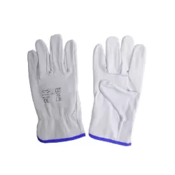 Guanti tuttofiore bianchi 10 extra