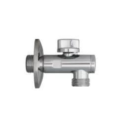 Rubinetto sottolavabo squadra leva 1/2-3/8