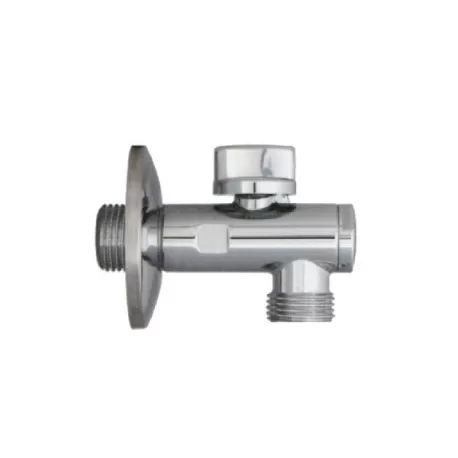 Rubinetto sottolavabo squadra leva 1/2-3/8