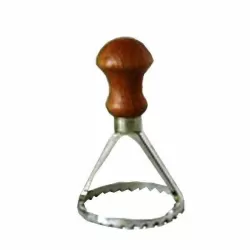 Tagliapasta ravioli alluminio tondo Cm.5