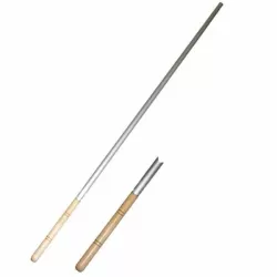Manico alluminio per pale forni Mm.175