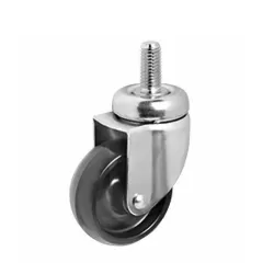 Ruota poliamide perno Mm.10 50x17