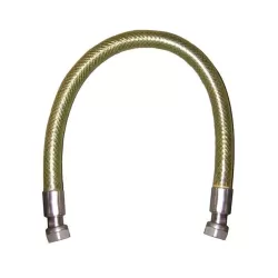 Tubo gas inox femmina 1/2 - femmina 1/2 Cm.150 rivestito Mg-Flex