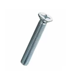 Vite metallo testa svasata piana con impronta PH Mm.6x25