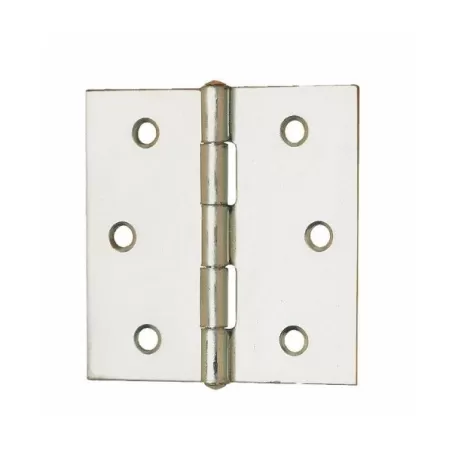 Cerniera quadra spina fissa zincato 32x32