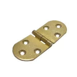 Cerniera biscotto spina fissa ottone 30x80