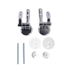 Attacco sedile con cerniere wc legno idrocasa