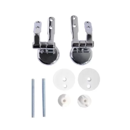 Attacco sedile con cerniere wc legno idrocasa