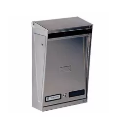 Cassetta lettere inox tetto