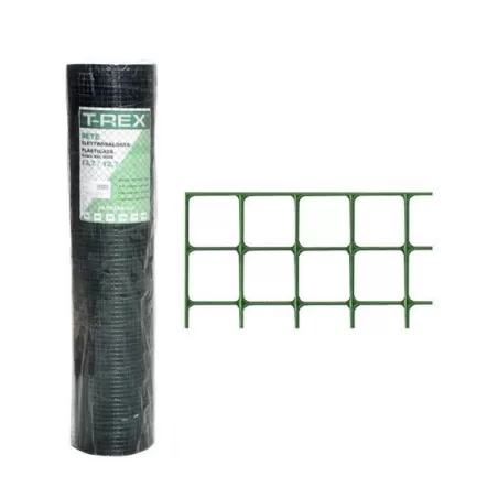 Rete zincata plastificata Mm.13x13-0,90 H.100 Mt.1 ilcampo