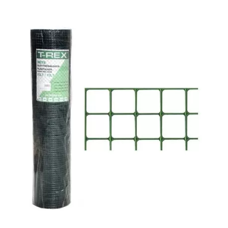 Rete zincata plastificata Mm.13x13-0,90 H.50 Mt.1 il campo