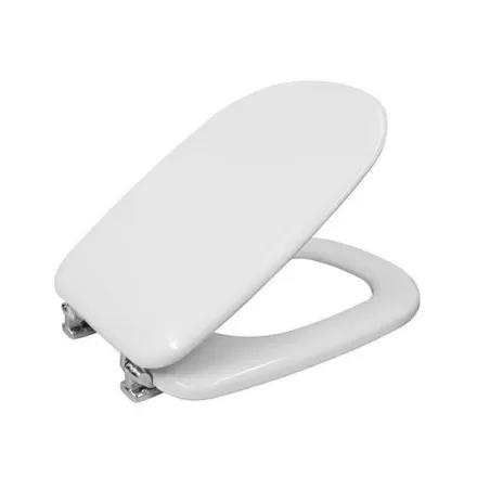 Sedile wc ideal tesi legno bianco