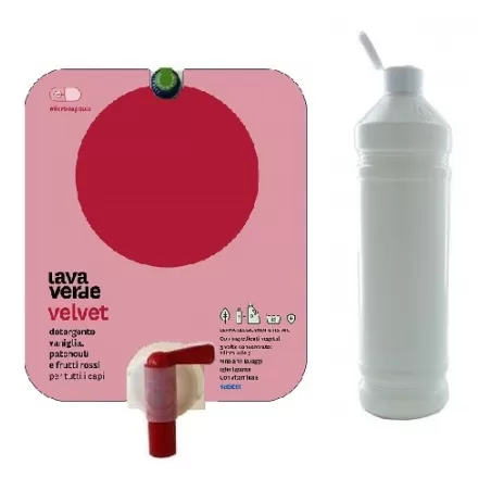 Detergente Velvet alla spina per tessuti - Lavaverde