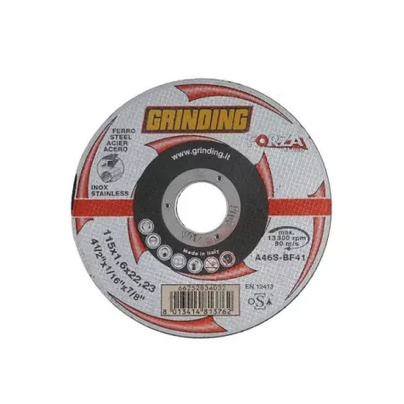 Disco abrasivo ferro 115x1,6 F.22,2