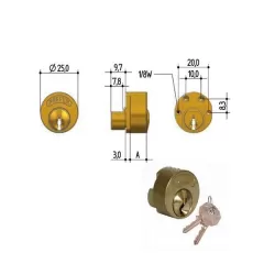 Cilindro tondo Mm.18 6812 p