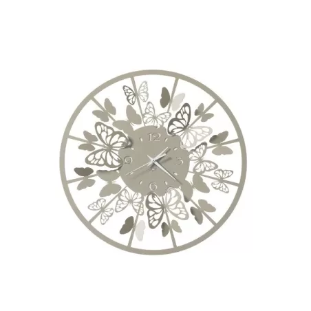 Orologio da parete Sfarfallio piccolo, Sabbia - Arti e Mestieri