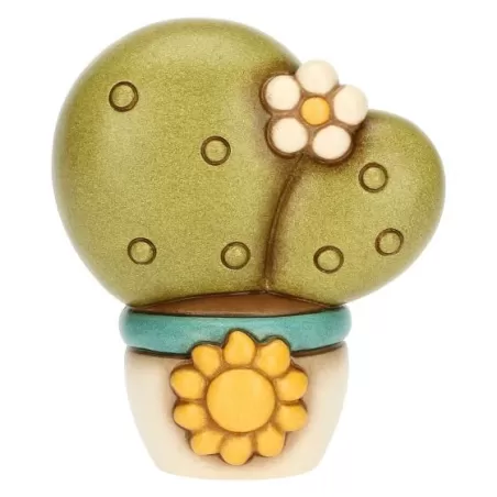 Vasetto cactus con margehrita, medio - Thun