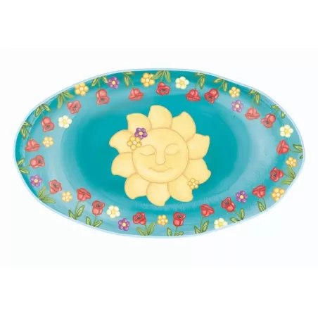 Vassoio ovale in melammina Estate Fantastica - Thun