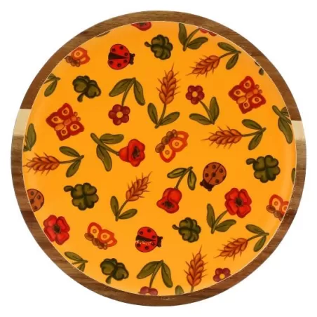 Piatto in legno Estate Fantastica, grande - Thun