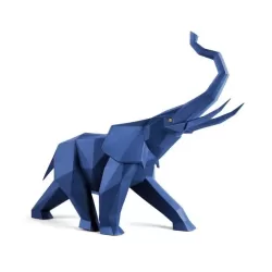 Elefante (azzurro) - Lladrò