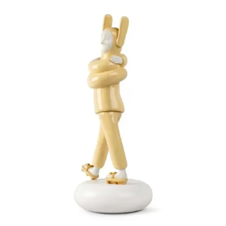Embraced (yellow) - Lladro