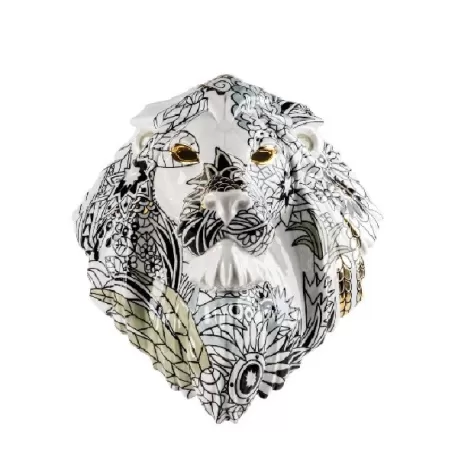 Maschera Leone / Natura selvaggia - Lladro