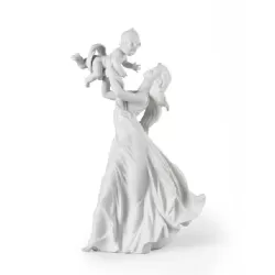 Il mio bellissimo bebe (bianco mate) - Lladro