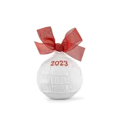 2023 Palla di Natale (Re - Deco rosso) - Lladro