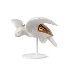 Tartaruga marina I (bianco - rame) - Lladro