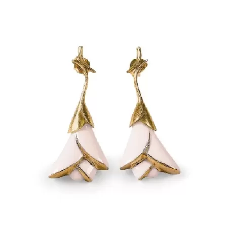 Orecchini Heliconia (rosa) - Lladro