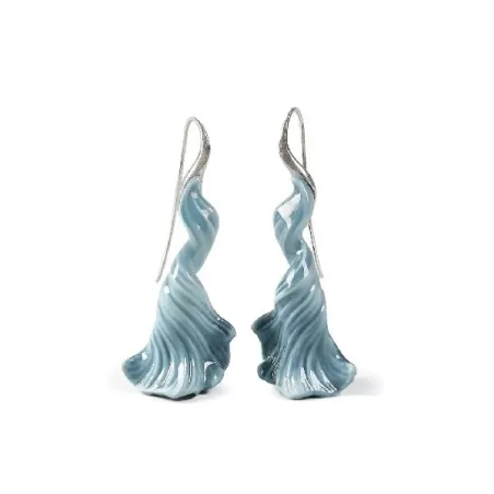 Orecchini lunghi Aquarium - Lladro