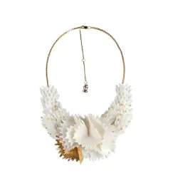 Collana Actinia (bianco - oro) - Lladro