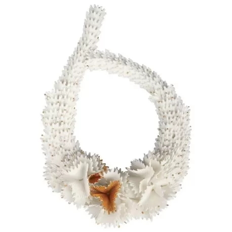 Collana porcellana Actinia (bianco - oro) - Lladro