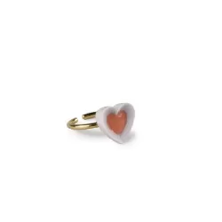 Anello in metallo Hearts (viola e rosso) - Lladro