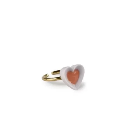 Anello in metallo Hearts (viola e rosso) - Lladro